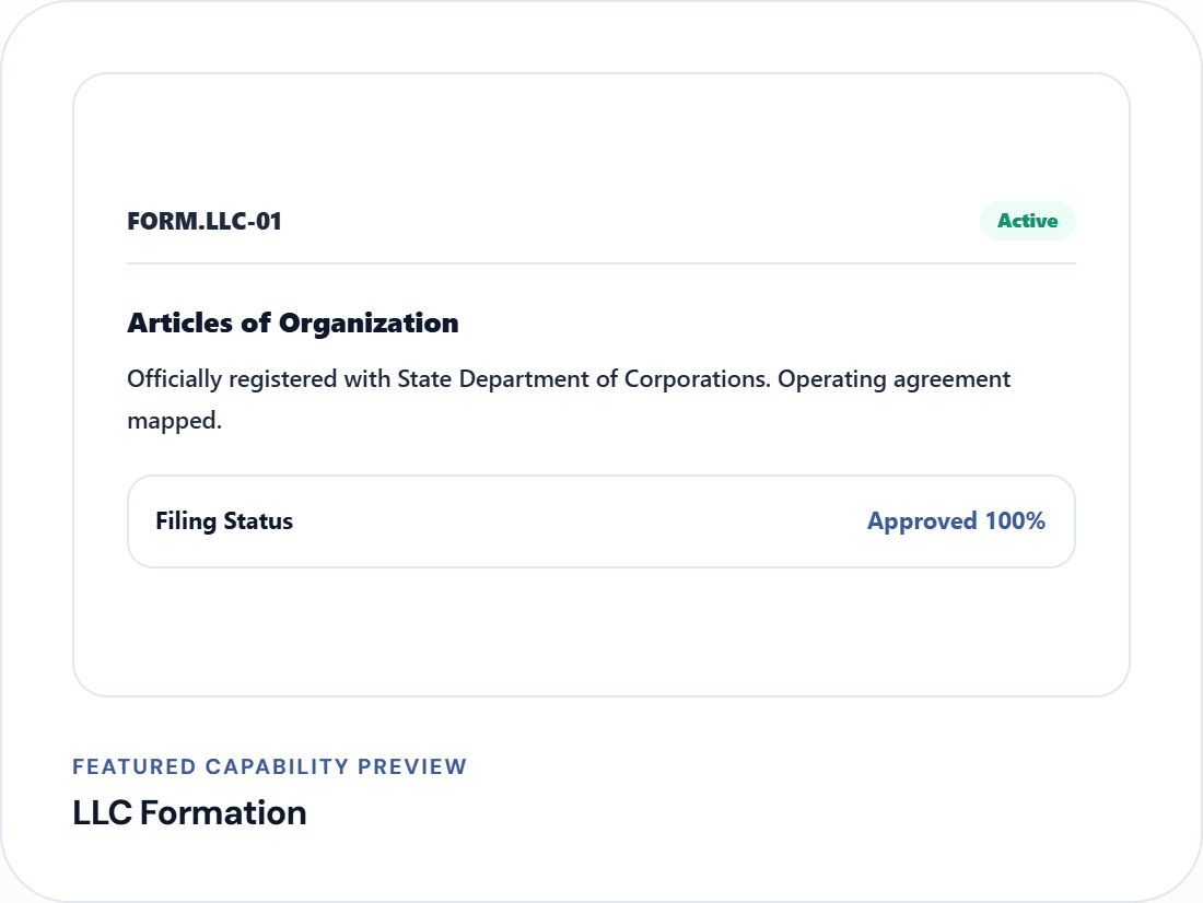 LLC Formation