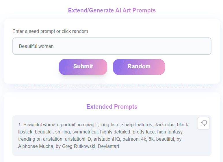 PromptExtend