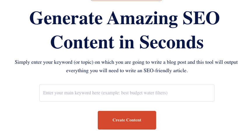 AI SEO Outlines