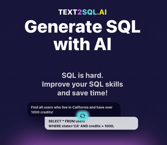 Text2SQL.AI