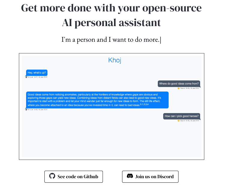 Khoj