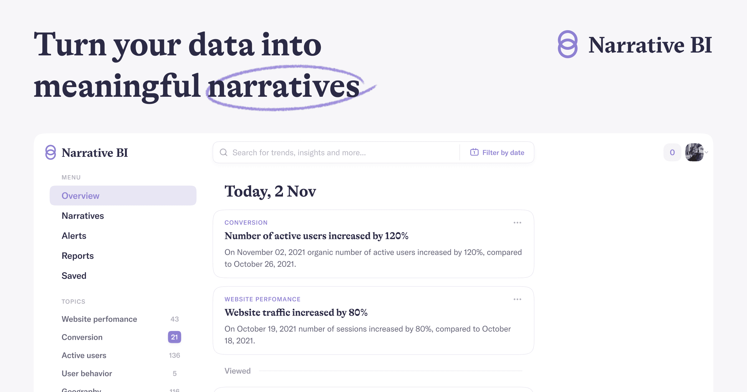 Narrative BI